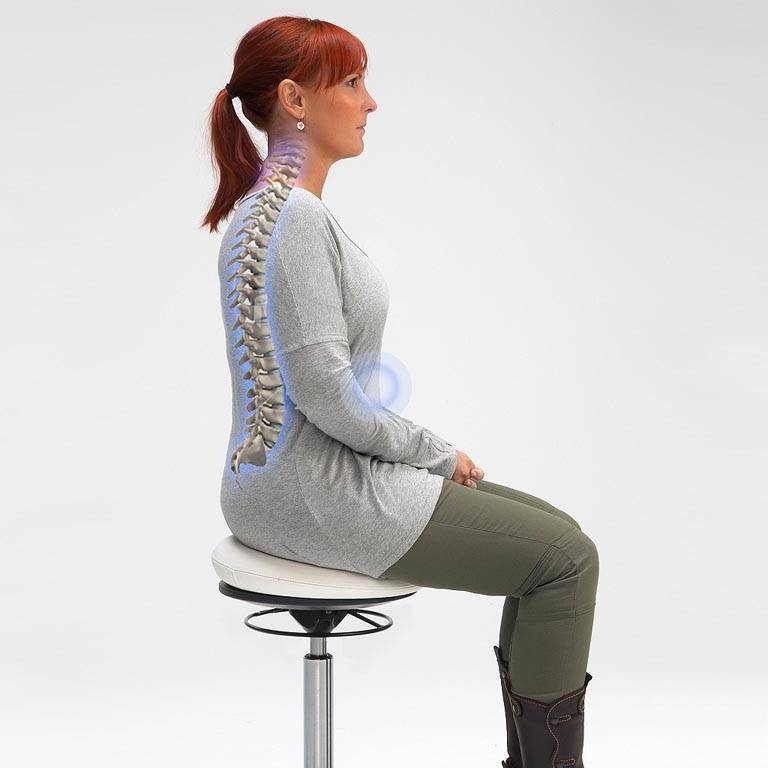 Global Pilates Air Seat balance stoel - Alu-Roll