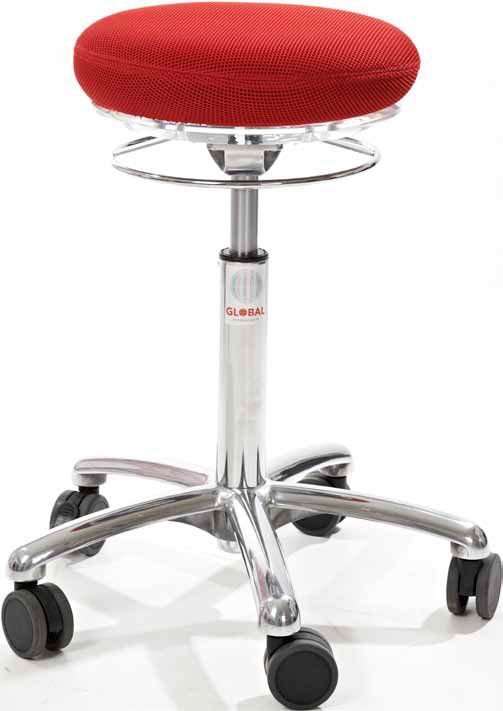 Global Pilates Air Seat balance stoel - Alu-Roll