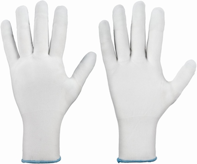 Rondgebreide handschoen, fijngeweven, 100 % polyester