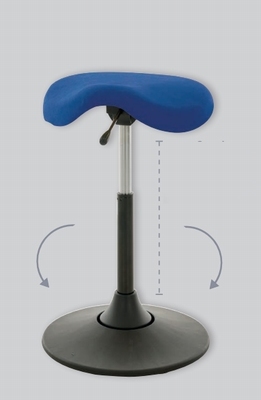 Multimove zadelbeweegkruk Sattla -  kunstleer floating swing
