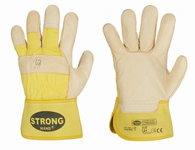 Werkhandschoen Strong Lion boxlederen Stronghand mt. 9 - 11