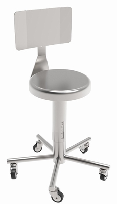Autoklave NEO-II - kruk met rugleuning, RVS, lab, autoclaaf