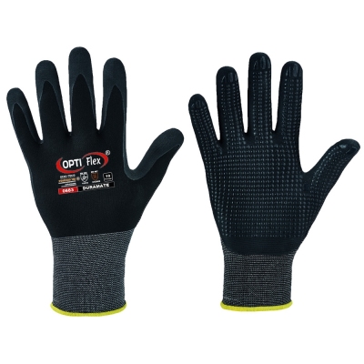 Maxiflex Duramates PU/Nitril-foam, noppen, ademend, heat-LV1