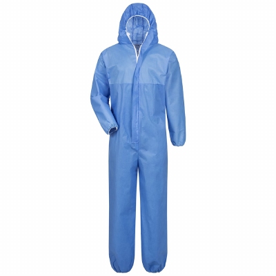 Overall 3-laags polyprop partikel- en neveldicht XL-blauw