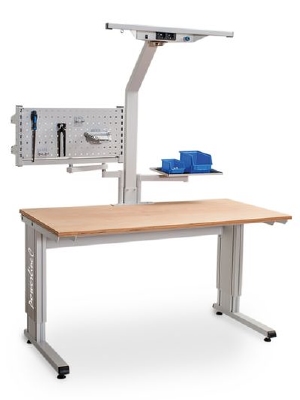 ESBH Powerline-C 600 kg tafel , 2 x zwenkarm + licht
