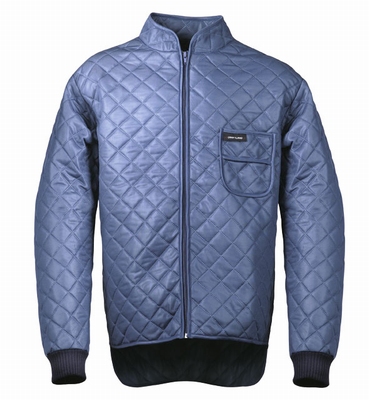 Thermal isolatie jack gewatteerd blauw