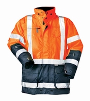 Parka Wallard, 3-in-1 parka signaal reflectie oranje