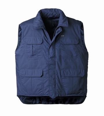 Bodywarmer UNDELO Multipocket, gevoerd, windvangers.