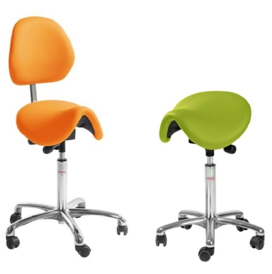 Dalton CareLine zadelstoel sanitized kunstleder met coldfoam