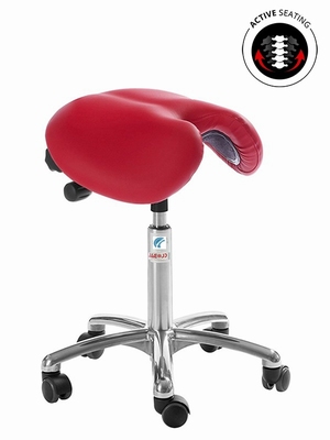 CareLine Jolly zadelkruk V-Shape sanitized kunstleder