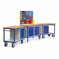Compacte werkbanken, groot, compleet