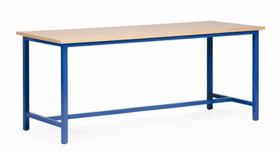 Werktafel met 25 mm multiplex blad (geolied)