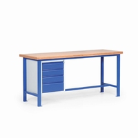 Standaard werkbank met beuken 40mm