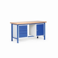 Standaard werkbank met 40 mm multiplex