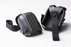 Kniebeschermers Quadra Plus - DIN EN 14404, zwart