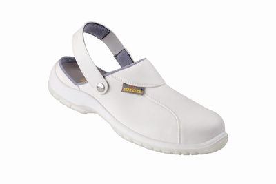 Pizoo Clogs  sanitary  wit  en ISO 20345 SB/E/A/FO/\RC