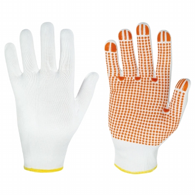 Nopper - griphand - EN388, 100% polyamide nopjes handschoen,