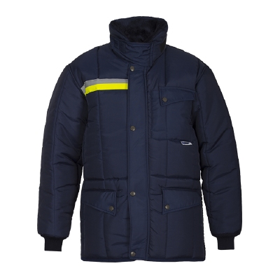 IBV Classic-Yellow parka Safety Reflex vrieshuis orderpicker