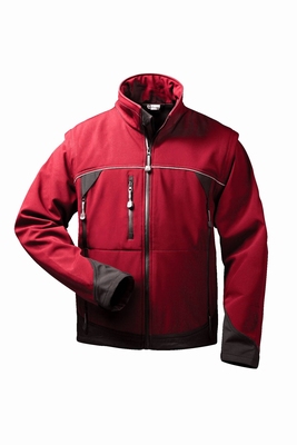 Softshell jack OMEGA, SIGMA mouwen afneembaar