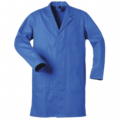 Stofmantel werkjas, stofjas