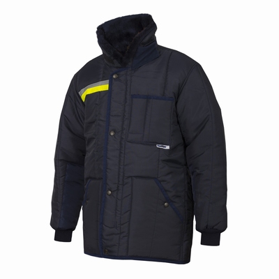 IBV koelhuis parka Classic-Yellow Safety Reflex orderpicker