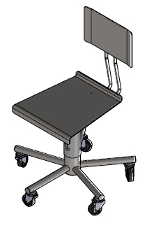 Autoklave NEO-III - stoel + rugleuning, RVS, lab, autoclaaf