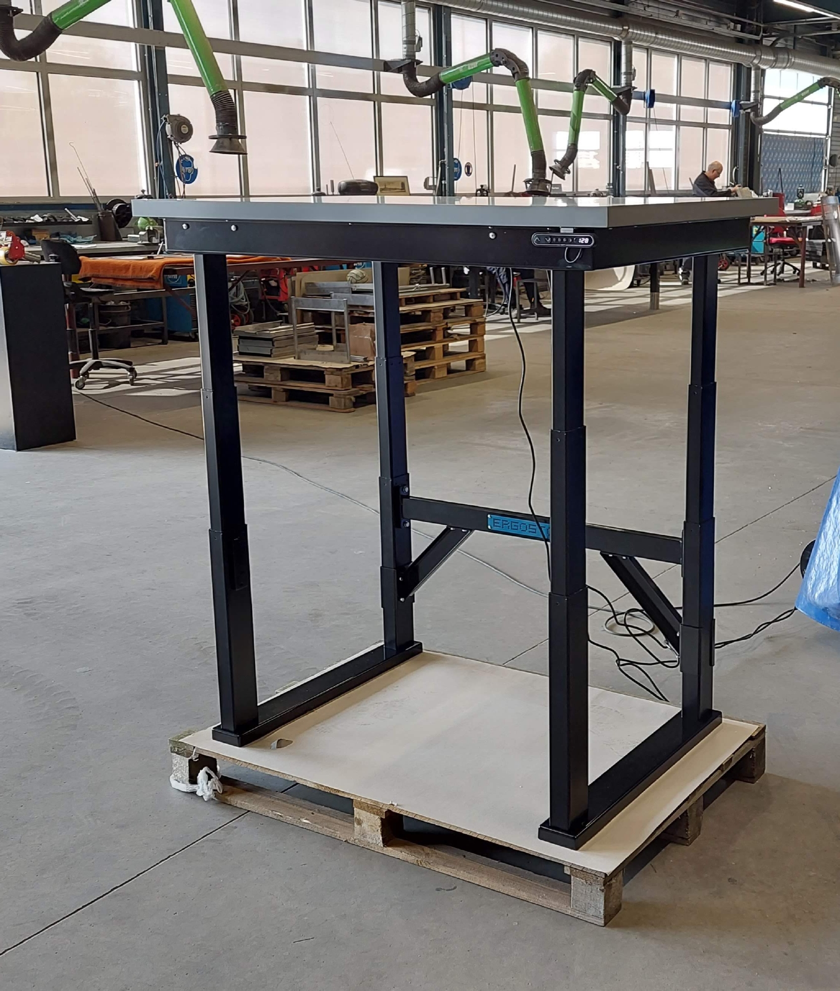 ErgoStore Industrial hoogteverstelbare werktafel