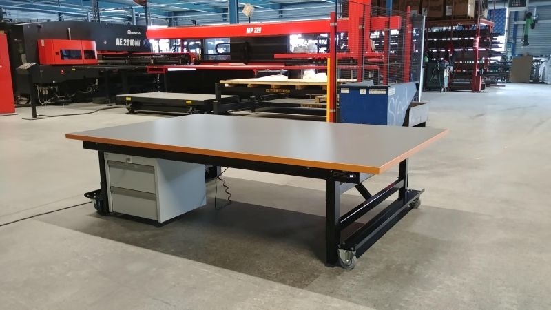 ErgoStore Industrial hoogteverstelbare werktafel