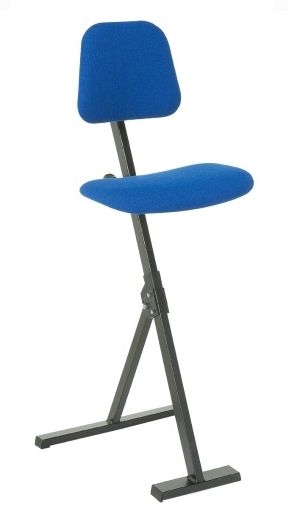 Global zit-sta stoel schuifzitting 50-85 cm - coated - stuks