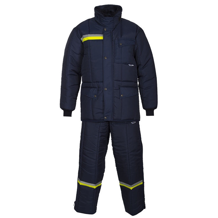 IBV Classic-Yellow broek Safety Reflex vrieshuis orderpicker