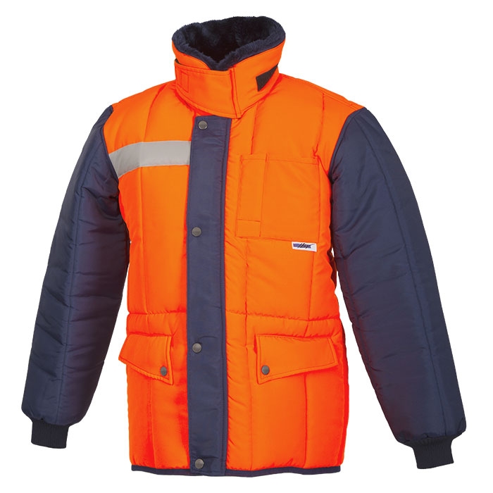 IBV Classic-Yellow Signaal Geel parka Safety Reflex vrieshuis orderpicker