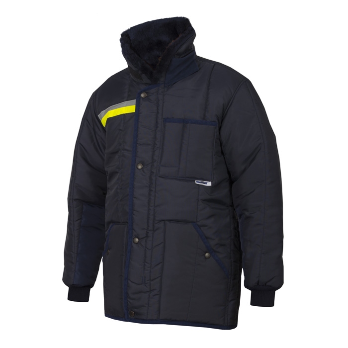 IBV koelhuis parka Classic-Yellow Safety Reflex orderpicker