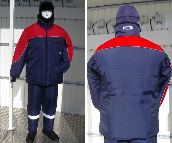 IBV Kontrast-Plus broek vrieshuis Safety Reflex orderpicker