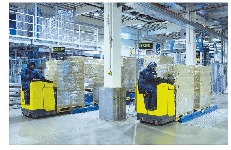 IBV Kontrast-Plus parka signaal oranje vrieshuis Safety Reflex-orderpicker