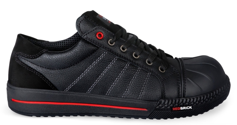 Redbrick Black Ruby Safety Sneaker Laag S3 (Black)