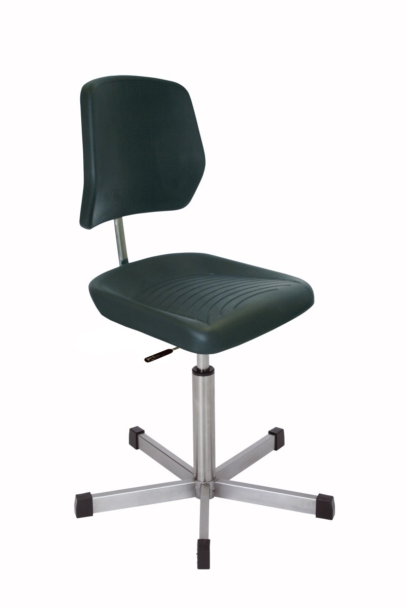 RVS stoel Hygieniskà Pura - INOX-edelstaal versterkt