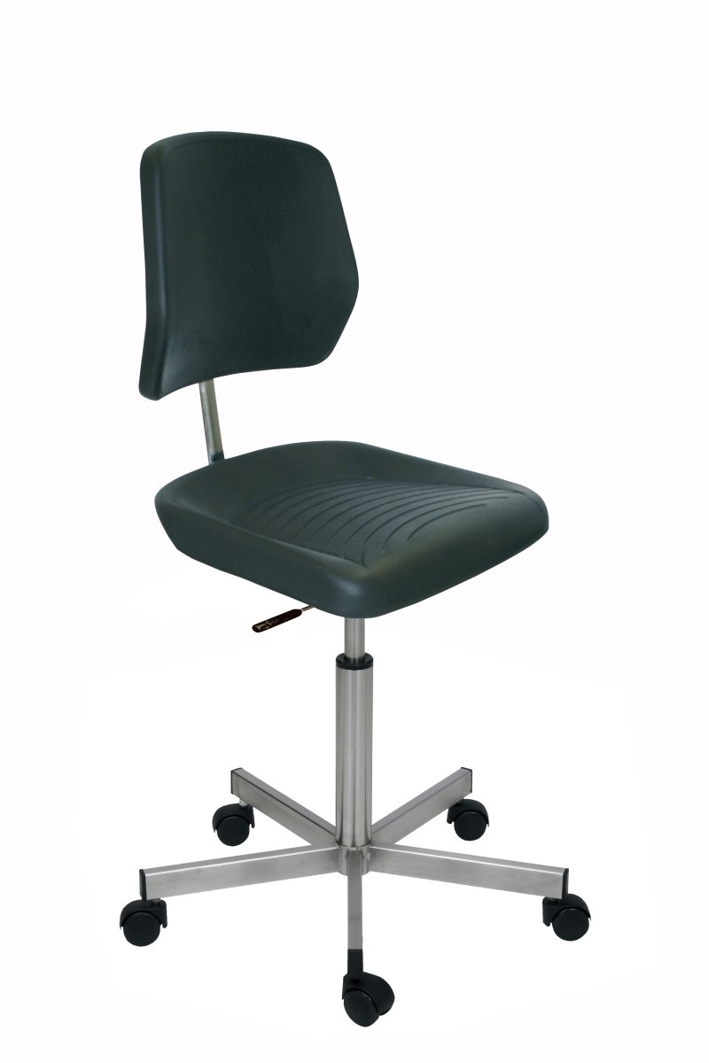 RVS stoel Hygieniskà Pura - INOX-edelstaal versterkt