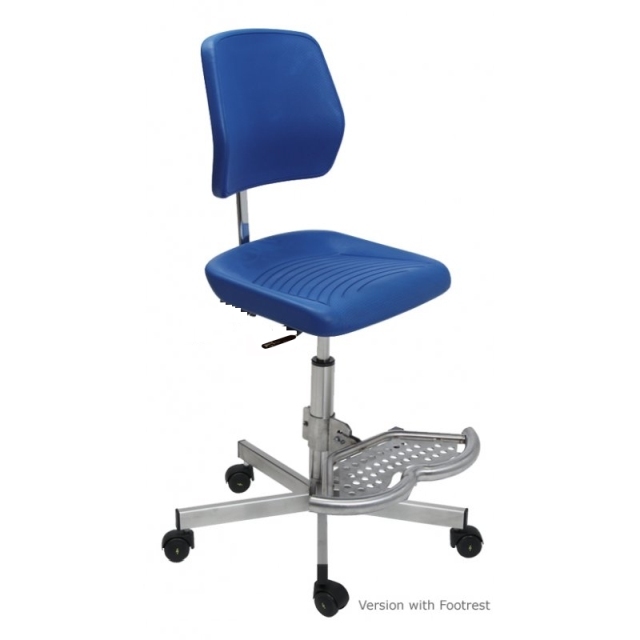 RVS stoel Hygieniskà Pura - INOX-edelstaal versterkt