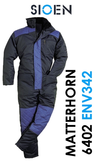 Sioen NICEWEAR diepvriesoverall 6402