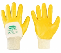 Yellowstar NBR / katoen hands M-Light, Cat.2, 144 pr/ds Paar