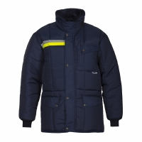 IBV Classic-Yellow parka Safety Reflex vrieshuis orderpicker