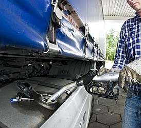 Dieseltankbeveiliging vrachtwagens en machines